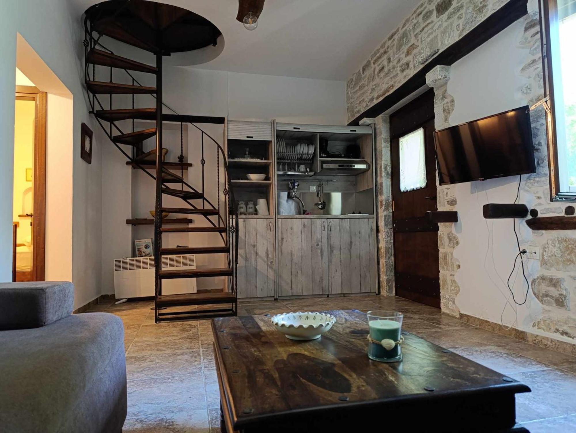 Apartamento Μountain Whispers Mourésion Exterior foto